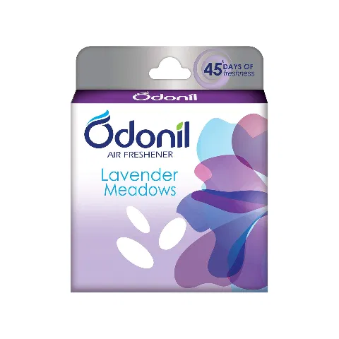 Odonil Lavender Meadows Air Freshener Block 72g