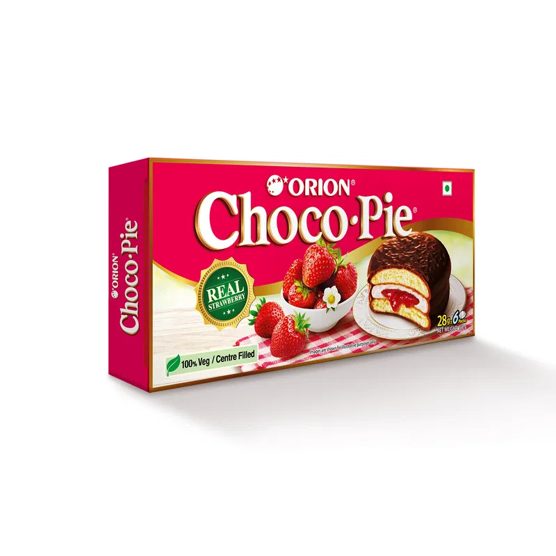 Orion Strawberry Choco Pie 150g