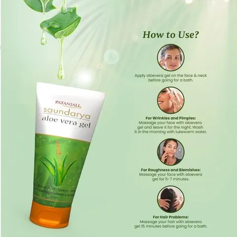 Patanjali Saundarya Aloe Vera Gel 150ml - photo 5