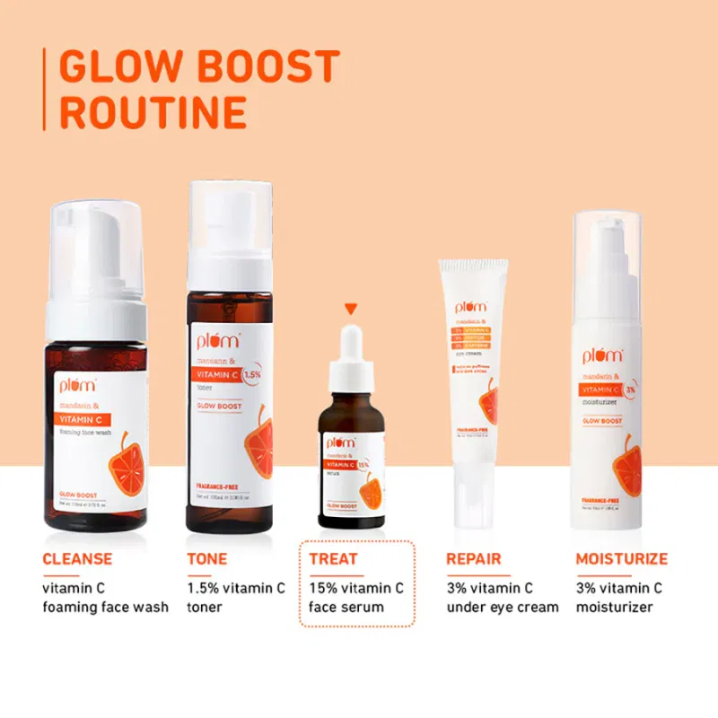 Plum 15% Vitamin C Serum for Face with Mandarin 20ml - photo 8