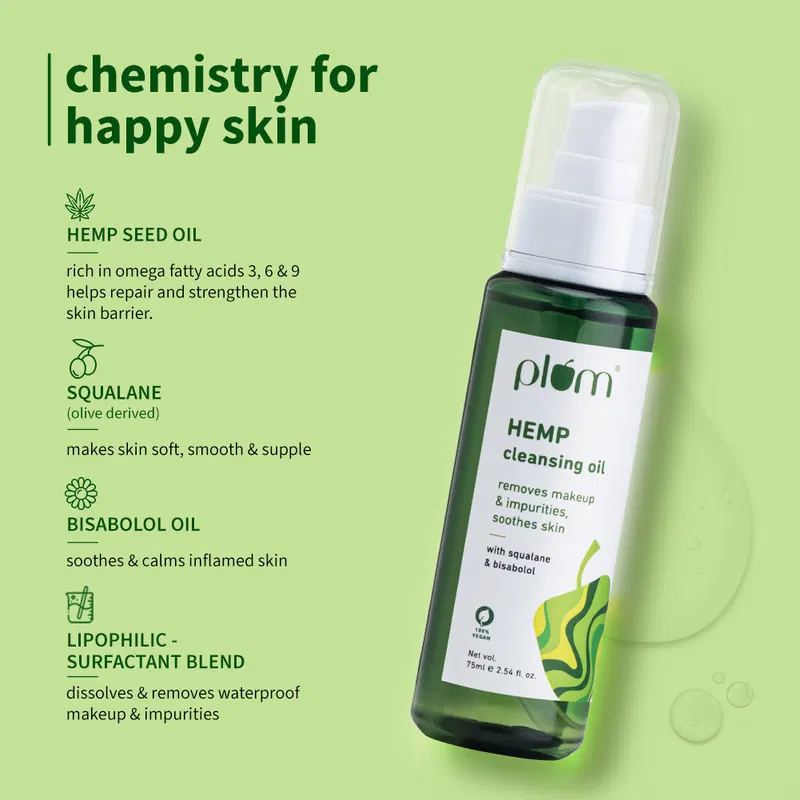 Plum Hemp cleansing oil 75ml - photo 2