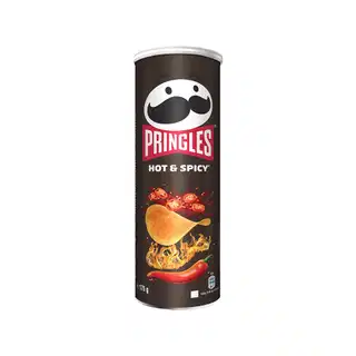 Pringles Hot & Spicy Potato Chips 102g