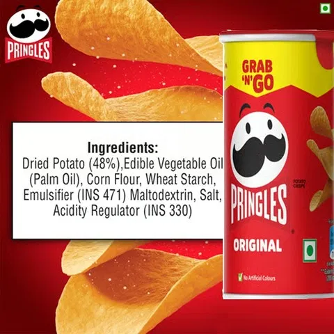 Pringles Original Potato Chips 42g - photo 4