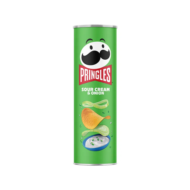 Pringles Sour Cream & Onion Potato Chips 102g