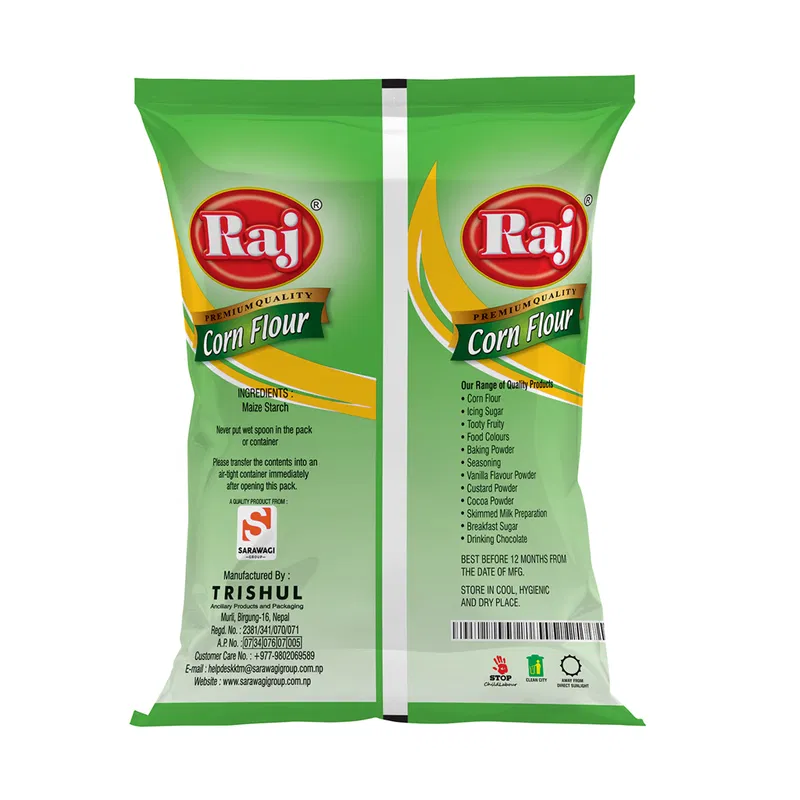 Raj Corn Flour 1kg - photo 2