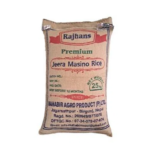 Rajhans Premium Jeera Masino Jute Rice 25kg