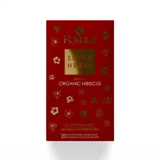 Rakura Super Herbs Blissful Organic Hibiscus Grean Tea (20Tea Bag) 30g