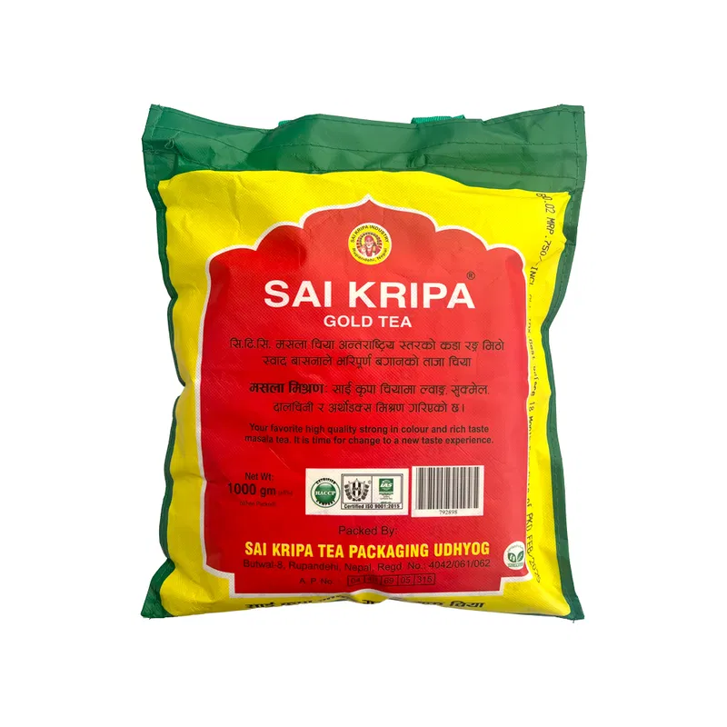 Sai Kripa Gold Masala Tea Bag 1kg - photo 2