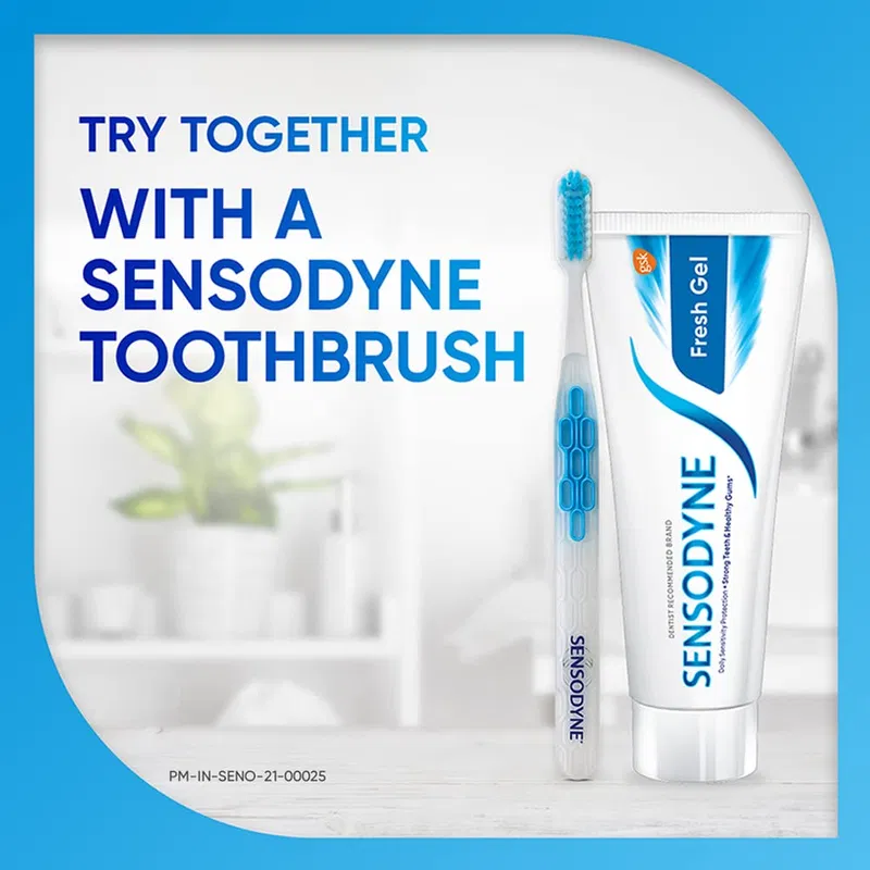 Sensodyne Fresh Gel Sensitive Toothpaste 75g - photo 4