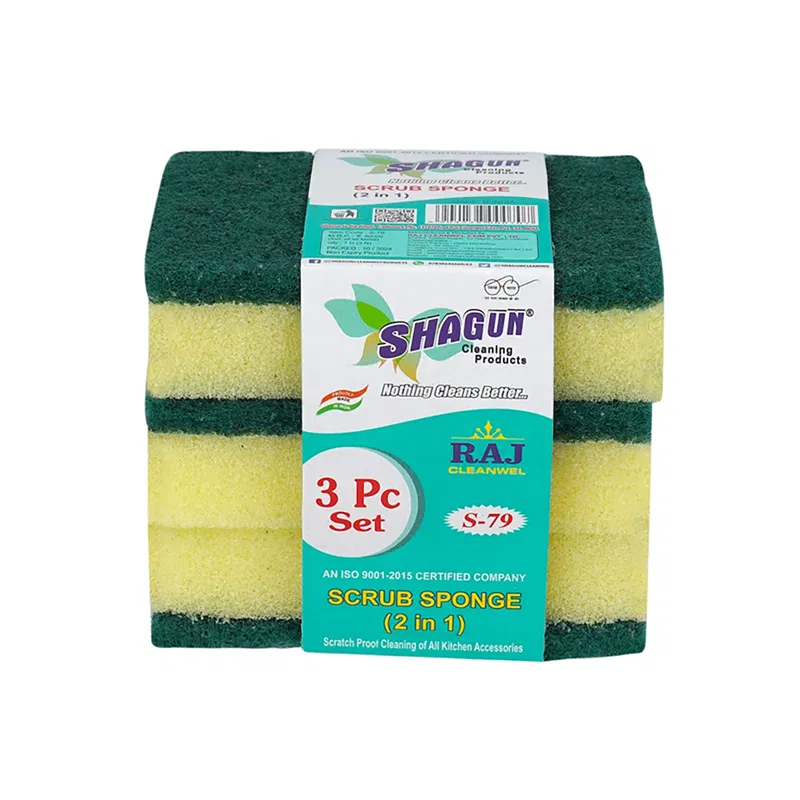 Shagun Sponge Scrubber (3 in 1) 1pcs