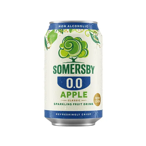 Somersby Apple 0.0 Sparkling Fruit Drink 320ml