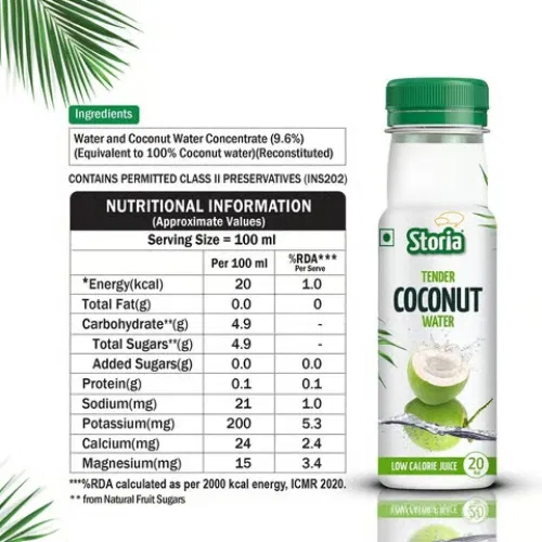 Storia Tender Concentrate Coconut Water 180ml - photo 2