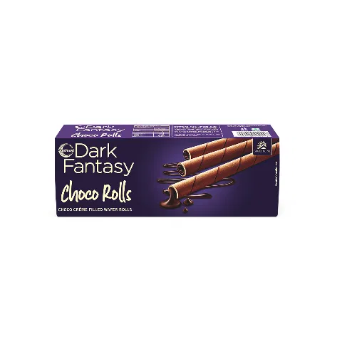 Sunfeast Dark Fantasy Chocc Rolls Choco Creme Filled Wafer Rolls 60g - photo 2