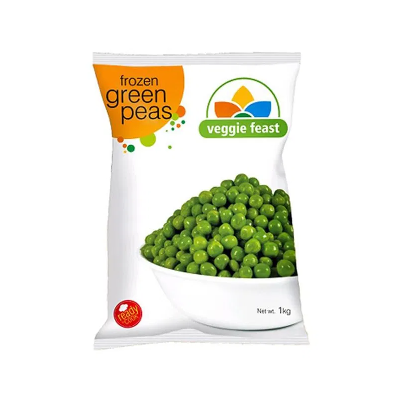 Veggie Feast Frozen Green Peas 1kg