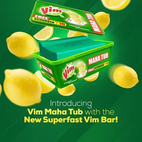 Vim Lemon Tub Dishwashing Tub 500g - photo 2