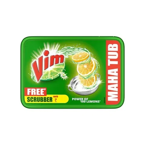 Vim Lemon Tub Dishwashing Tub 500g