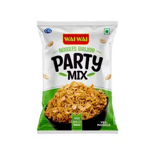 Wai Wai Party Mix Noodles Bhujiya Veg Masala 100g