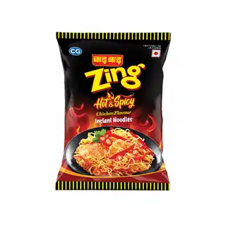Wai Wai Zing Hot & Spicy Chicken Flavoured Instant Noodle 60g