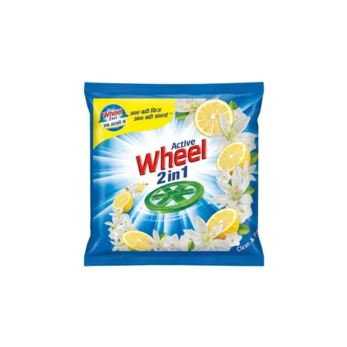 Wheel Active 2-in-1 Blue Detergent Powder 450g
