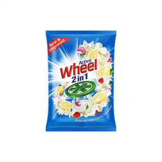 Wheel Active 2-in-1 Blue Detergent Powder
