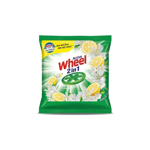 Wheel Active 2-in-1 Green Detergent Powder 450g