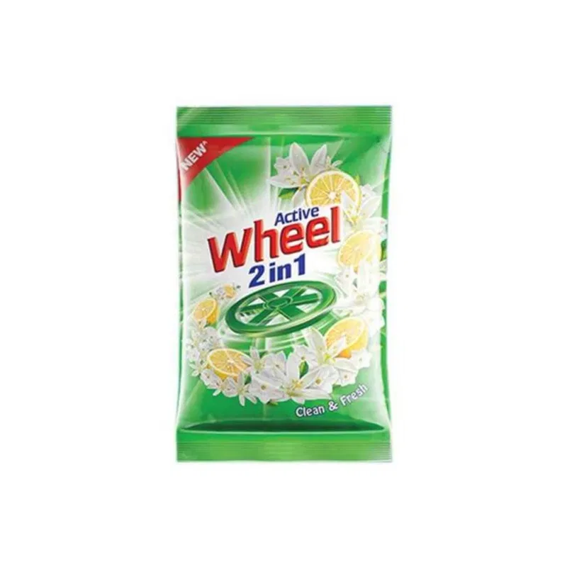 Wheel Active 2-in-1 Green Detergent Powder 500g - photo 2