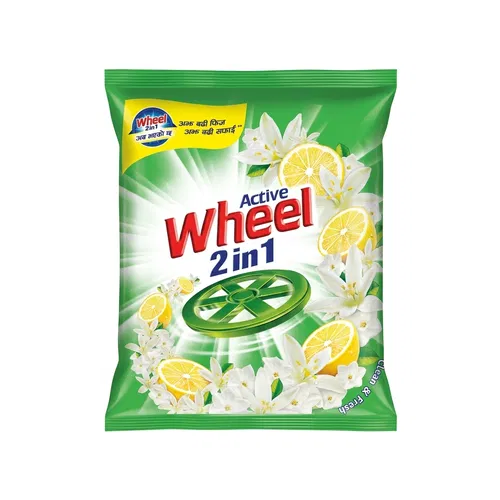 Wheel Active 2-in-1 Green Detergent Powder 950g
