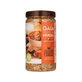 Gaia Crunchy Muesli Fruit and Nuts - Vhandar
