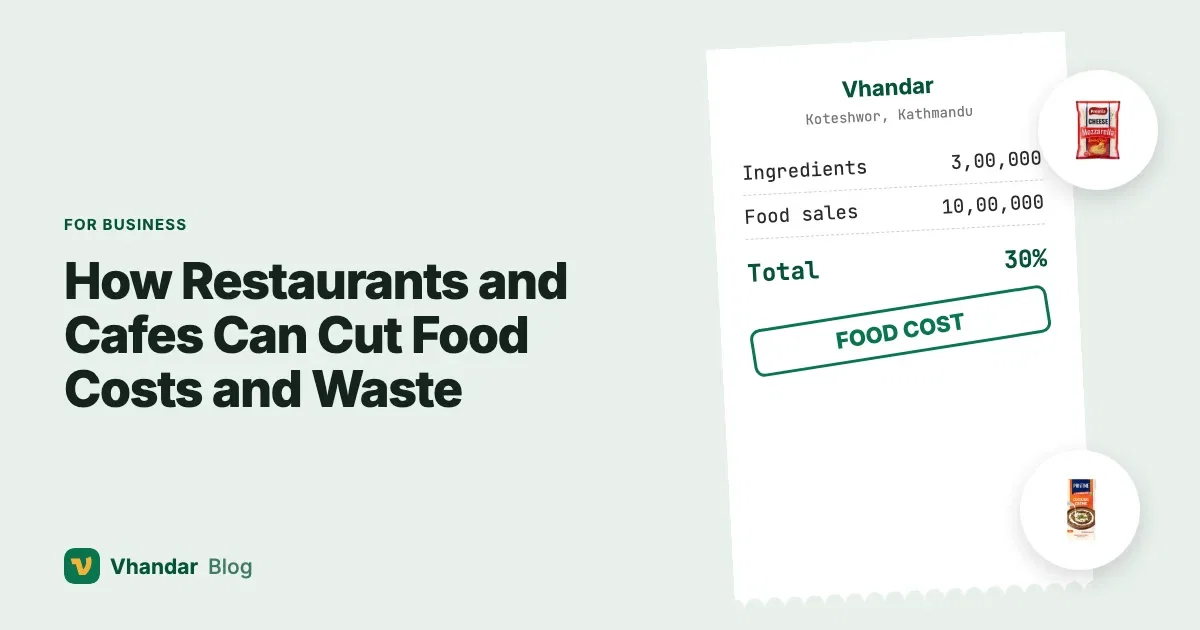How Restaurants and Cafes Can Cut Food Costs and Waste