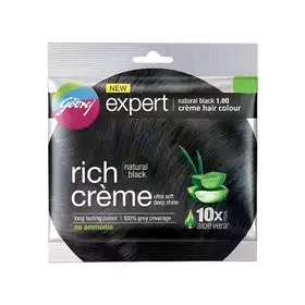Godrej Expert Hair Colour for Women & Men (Natural Black) - Vhandar