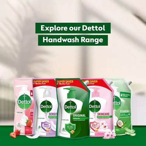Dettol Original Hand Wash Refill Pouch