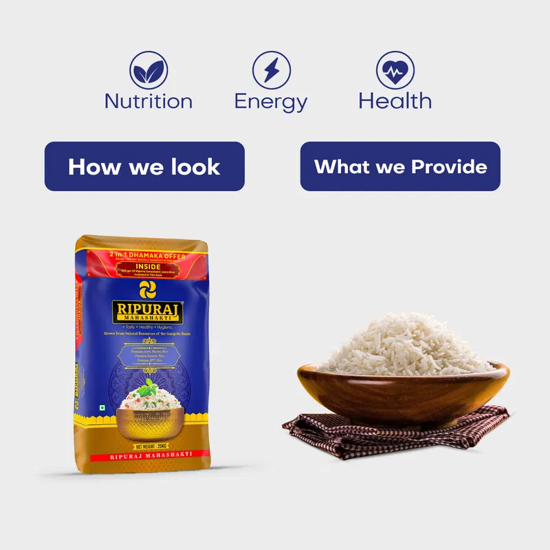 Ripuraj Mahashakti Jeera Rice (25kg)