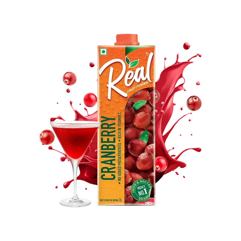 Real Fruit Power Cranberry Juice