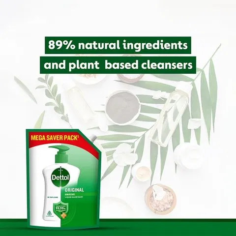 Dettol Original Hand Wash Refill Pouch