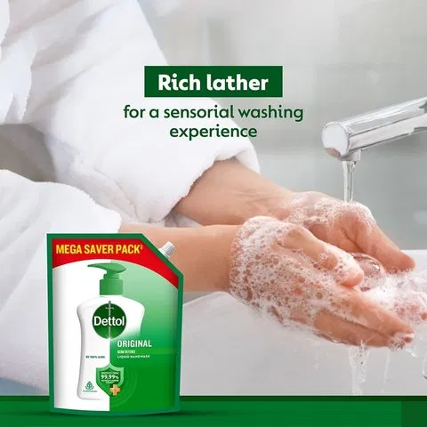 Dettol Original Hand Wash Refill Pouch