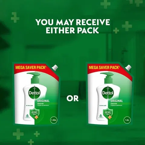 Dettol Original Hand Wash Refill Pouch