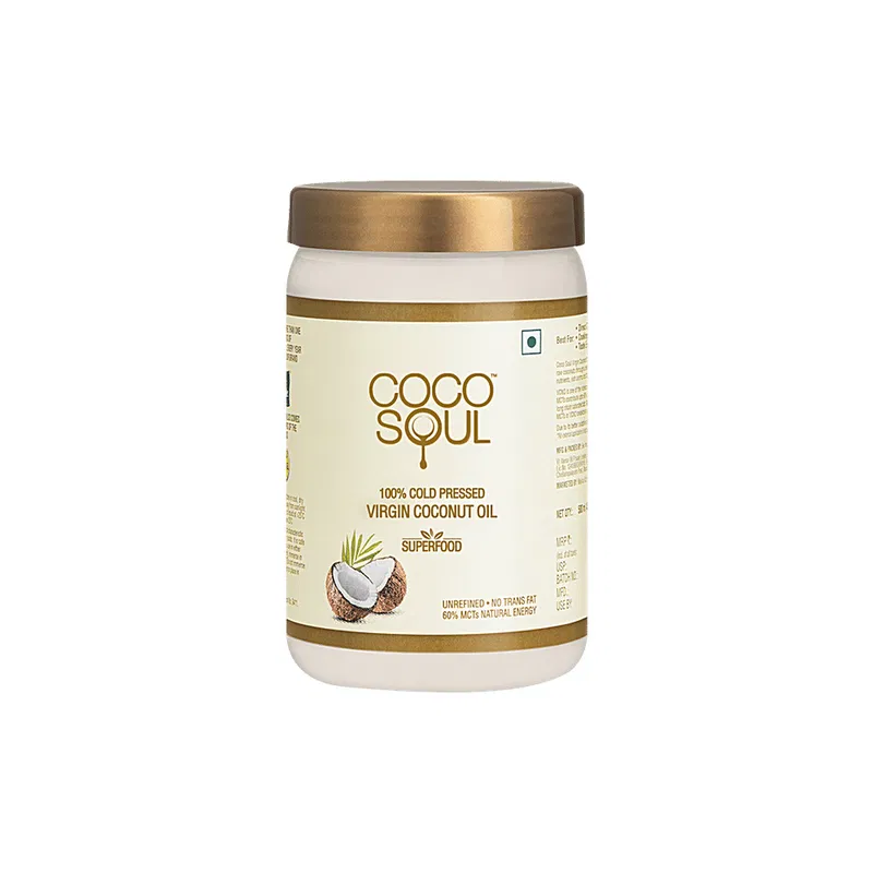 Coco Soul 100% Cold Pressed Virgin Coconut Oil