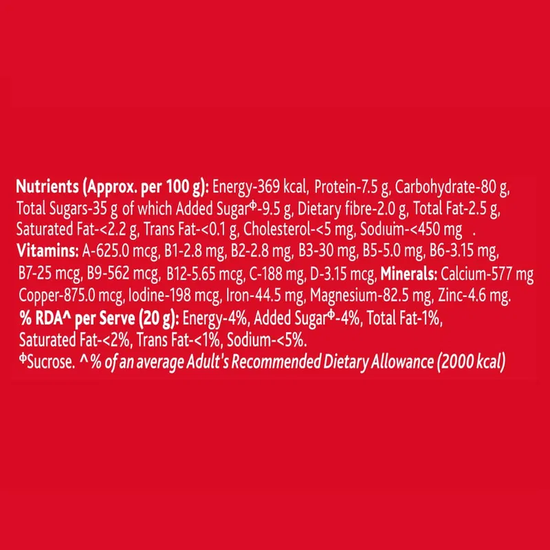 Boost Health, Energy and Sports Nutrition drink