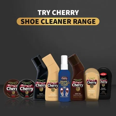 Cherry Blossom Dark Tan Liquid Shoe Polish