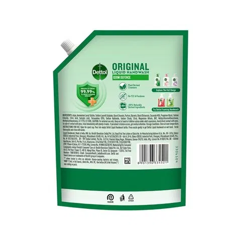 Dettol Original Hand Wash Refill Pouch