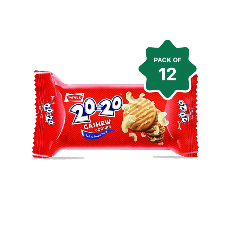 Parle 20-20 Cashew Cookies