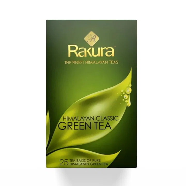 Rakura Himalayan Classic Green Tea (25Tea Bag)