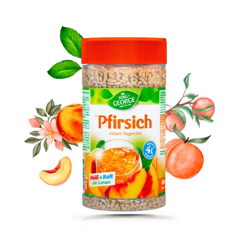 King George Peach Tea Drink