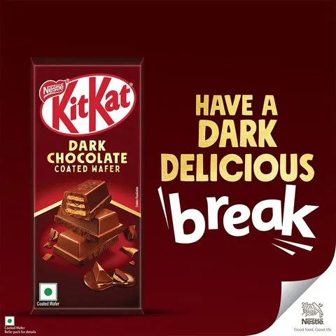 Nestle KitKat Dark Coated Wafer Chocolate