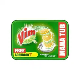 Vim Lemon Tub Dishwashing Tub - Vhandar