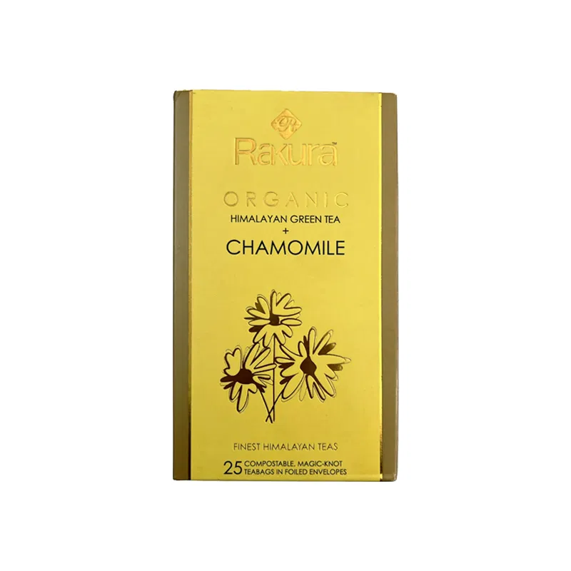 Rakura Organic Chamomile Himalayan Green Tea