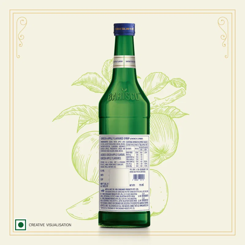 Barisco - Green Apple Syrup