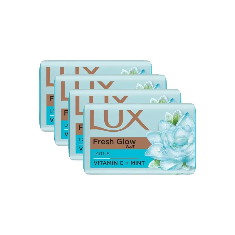 Lux Lotus Fresh Glow Plus Vitamin C + Mint Soap (100gm)