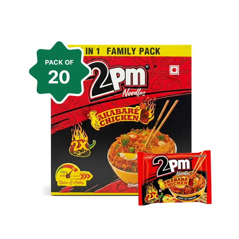 2pm 2X Spicy Akabare Chicken Noodles (100gm)