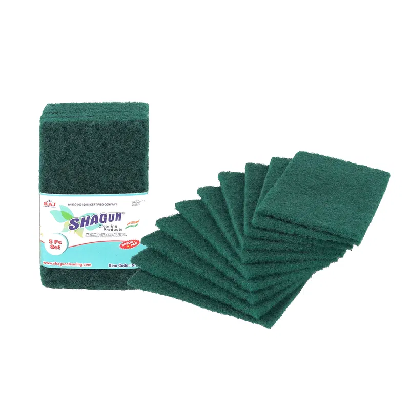 Shagun Green Scrubber Pad (Pack of 10)